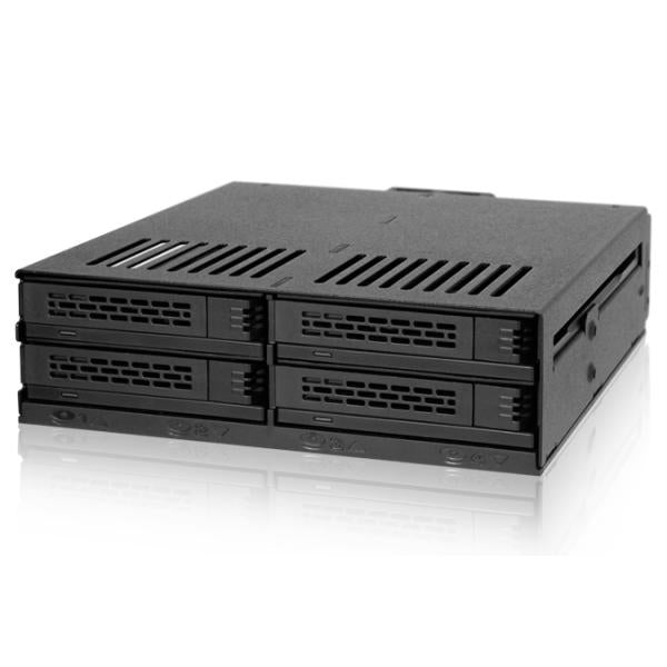 Icy Dock MB324SP-B array di dischi Desktop Nero