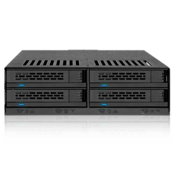 Icy Dock MB324SP-B array di dischi Desktop Nero