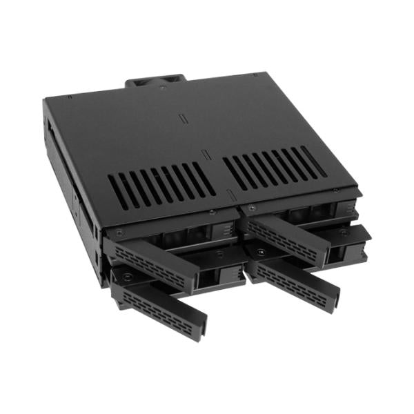 Icy Dock MB324SP-B array di dischi Desktop Nero