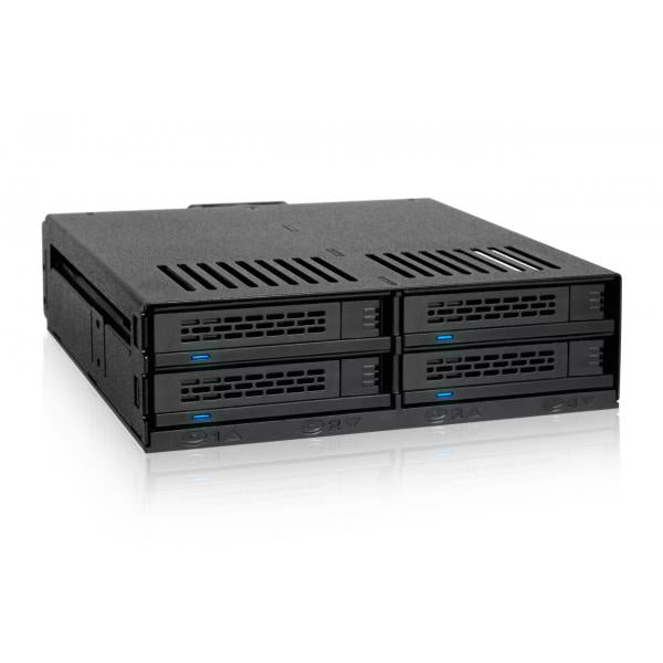 Icy Dock MB324SP-B array di dischi Desktop Nero