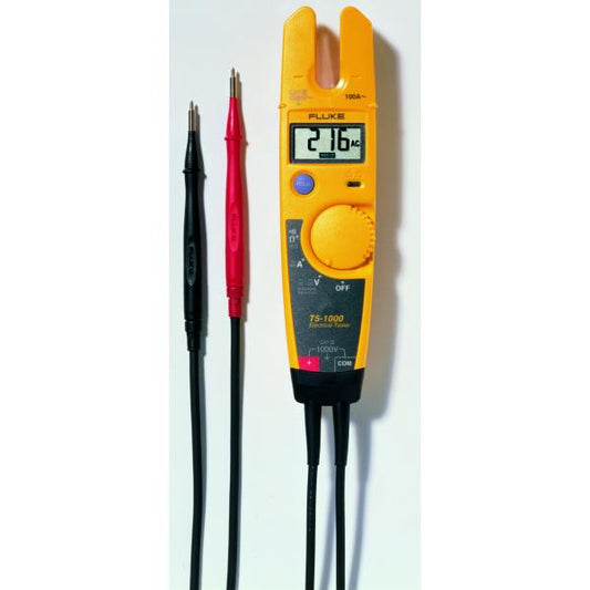 Fluke T5-1000 0 - 100 A 0 - 1000 V 1000 V Nero, Grigio, Rosso, Giallo LED