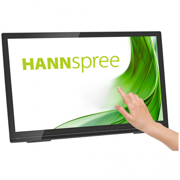 Hannspree HT273HPB Monitor PC 68,6 cm [27] 1920 x 1080 Pixel Full HD LED Touch screen Da tavolo Nero (HANNS.G HT273HPB - LED-Sk?rm 27 HS-IP)