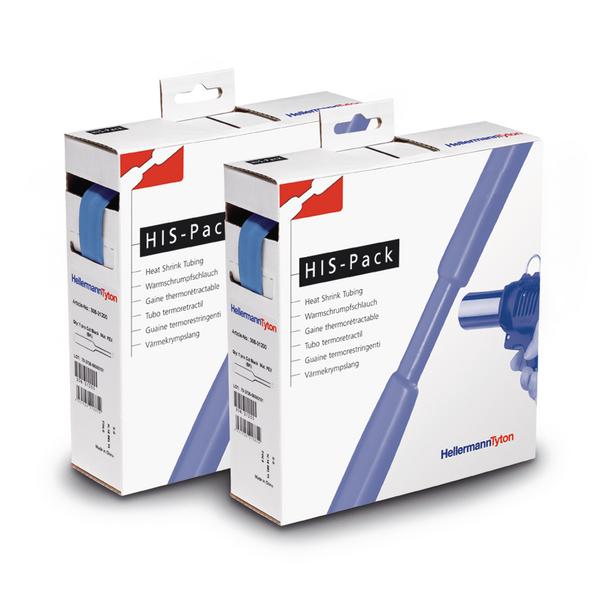 Hellermann Tyton 300-31276 Tubo termorestringente Blu isolamento dei cavi