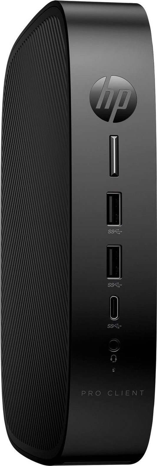 HP Pro t550 - Thin Client - USFF - 1 x Celeron J6412 / 2 GHz - RAM 4GB - Flash 32GB - eMMC - UHD Graphics - 1GbE, Bluetooth 5,2, Wi-Fi 6 - WLAN: 802,11a/b/g/n/ac/ax, Bluetooth 5,2 - IGEL OS - Monitor
