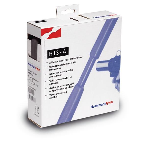 Hellermann Tyton 308-10900 Tubo termorestringente Nero 1pezzo(i) isolamento dei cavi