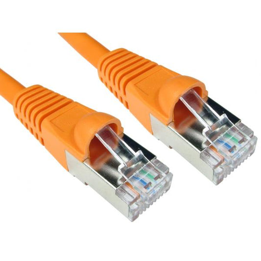 1m Cat6A Patch Cable - Orange