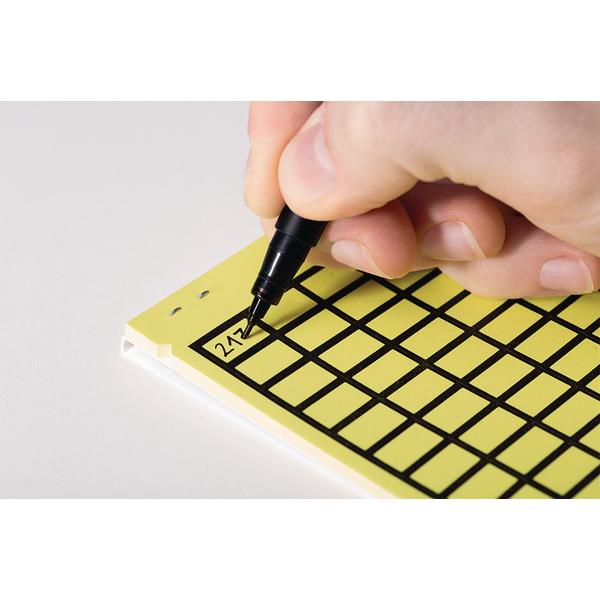 Hellermann Tyton 598-92527 etichetta per stampante Giallo Etichetta per stampante autoadesiva