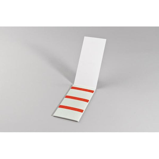 Hellermann Tyton 598-14027 Rettangolo Rosso 120pezzo(i) etichetta autoadesiva