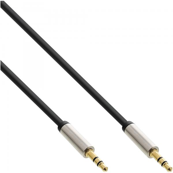 InLine Cavo Audio Jack Slim 3,5mm M-M, stereo, 5m