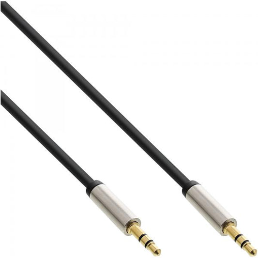 InLine Cavo Audio Jack Slim 3,5mm M-M, stereo, 5m