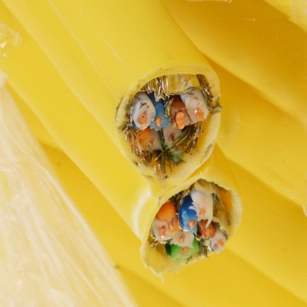 Helos 106674 cavo di rete Giallo 100 m Cat7 S/FTP (S-STP)