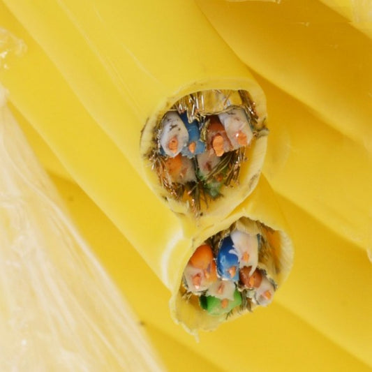 Helos 106674 cavo di rete Giallo 100 m Cat7 S/FTP (S-STP)