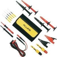 Fluke TLK-225-1 Sicherheits-Messleitungs-Set [Lamellenstecker 4 mm - Lamellenstecker 4 mm] 1.50 m Schwarz, Rot 1 St. (3971252-225)
