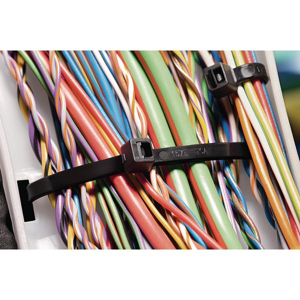 Hellermann Tyton T50I fascetta Poliammide Bianco 100 pezzo(i)