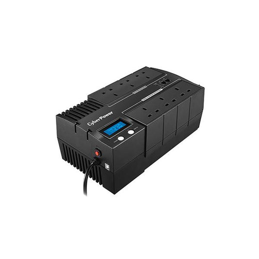 CyberPower BRICs LCD gruppo di continuit [UPS] 1 kVA 600 W 6 presa[e] AC (CYBERPOWER BR1000ELCD-UK Line-Interactive UPS 1000VA/600W AVR GreenPower Energy Saving Technology LCD USB UK Outlet type [2