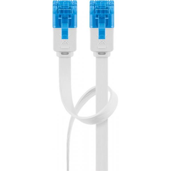 Goobay 96336 cavo di rete Bianco 3 m Cat6a U/UTP (UTP)