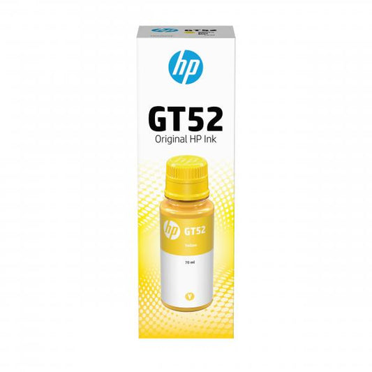 HP Flacone di inchiostro giallo originale GT52 (HP GT52 - gul - original - bl?krefill)