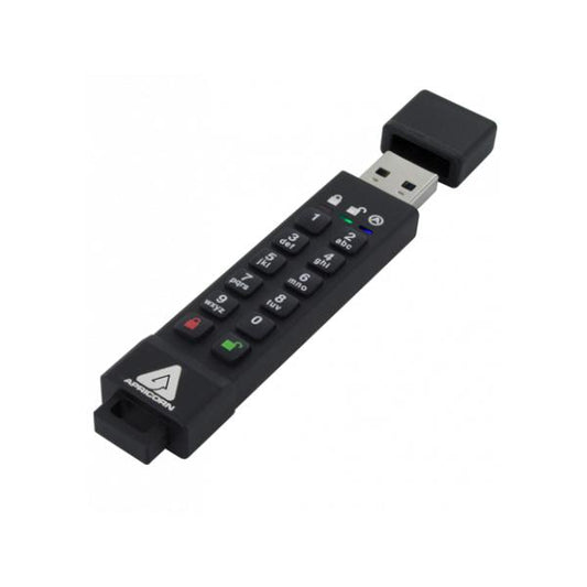 Apricorn 64GB Aegis Secure Key 3z 64GB USB 3.1 (3.1 Gen 2) Capacity Nero unità flash USB