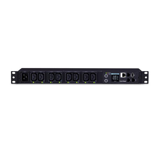 CyberPower PDU81005 unità di distribuzione dell'energia (PDU) 1U Nero 8 presa(e) AC