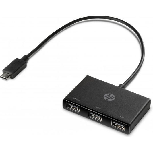 HP USB-C to USB-A Hub USB 3.0 (3.1 Gen 1) Type-C 5000 Mbit/s Nero