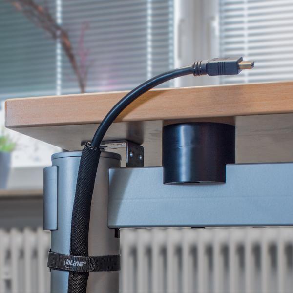 InLine 59995A organizer per cavi Guaina per cavi Nero 1 pezzo(i)