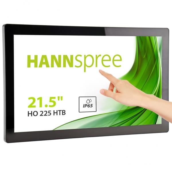 Hannspree Open Frame HO 225 HTB Design totem 54,6 cm [21.5] LED 250 cd/m Full HD Nero Touch screen 24/7 (21.5IN LED TOUCH 1920X1080 16:9 - 5MS HO225HTB 3000:1 250CDM2)