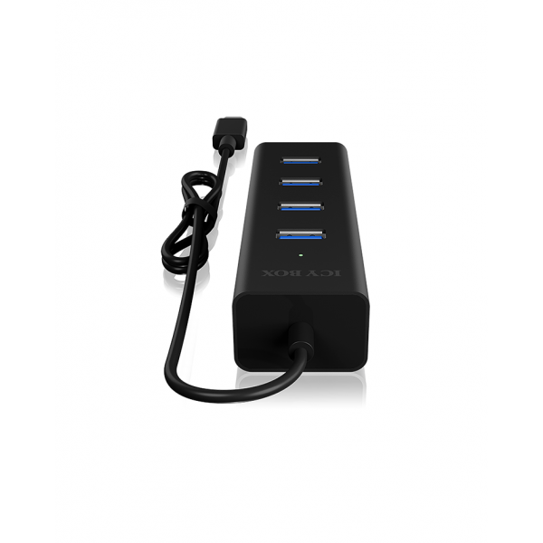 ICY BOX IB-HUB1409-C3 USB 3.2 Gen 1 (3.1 Gen 1) Type-C 5000 Mbit/s Nero