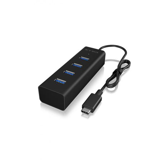 ICY BOX IB-HUB1409-C3 USB 3.2 Gen 1 (3.1 Gen 1) Type-C 5000 Mbit/s Nero