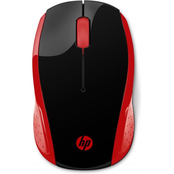 HP 200 mouse Ambidestro RF Wireless Ottico 1000 DPI