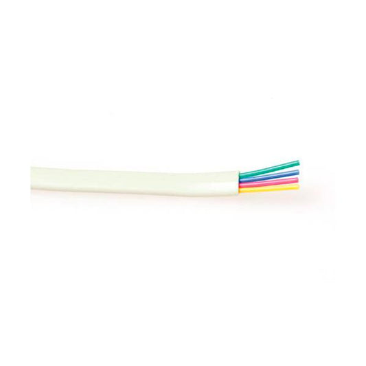 ACT 4-wire Modular Flatcable 100 m Bianco
