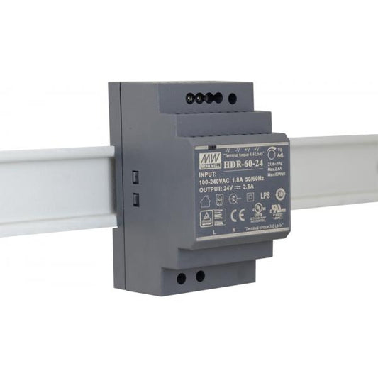 EXSYS HDR-60-24 componente switch Alimentazione elettrica