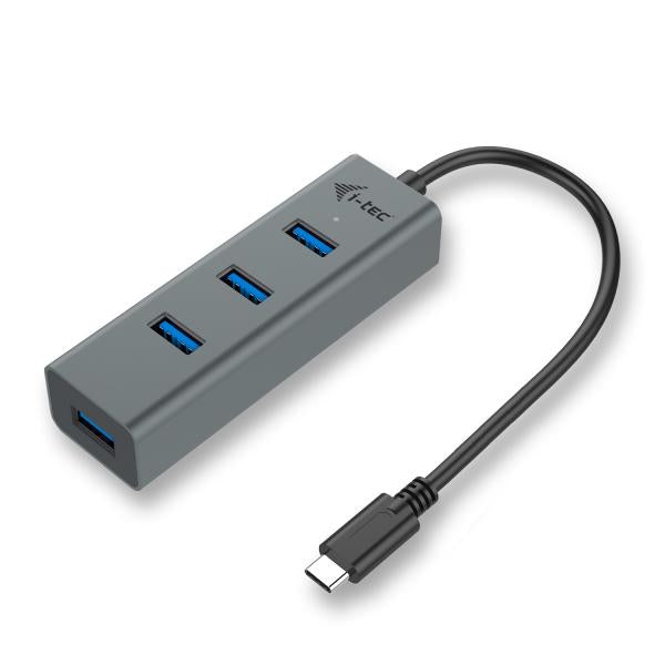 i-tec Metal USB-C HUB 4 Port (USB-C METAL 4-PORT HUB)