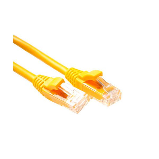 ACT CAT6 UTP 5.00 m cavo di rete Giallo 5 m