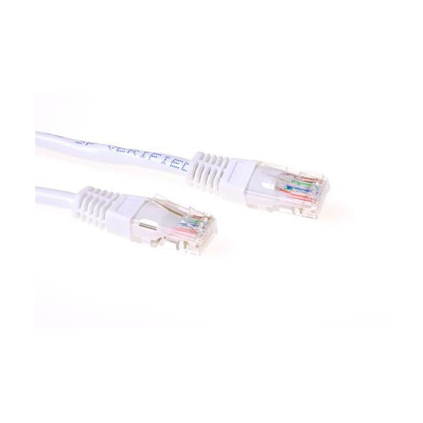 ACT CAT5E UTP patch (IB5420) 20m cavo di rete Bianco