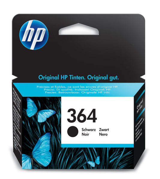 HP 364 Black Ink Cartridge 1 pezzo(i) Originale Nero