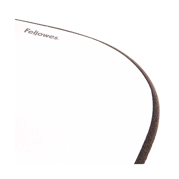 Fellowes 9175801 tappetino per mouse Nero, Argento