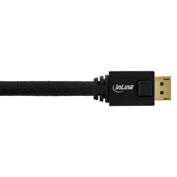 InLine Cavo DisplayPort Attivo maschio / maschio, 1m, 4K2K, UHD, FullHD, dorato
