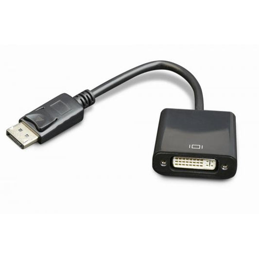 Gembird A-DPM-DVIF-002 cavo e adattatore video 0,1 m DisplayPort DVI Nero