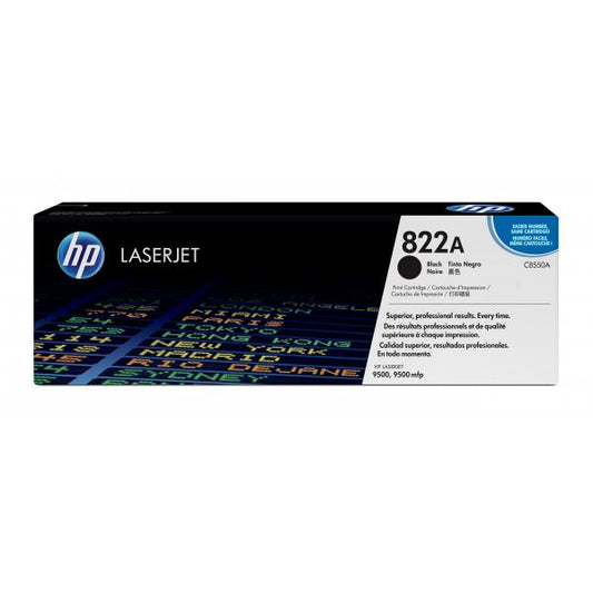 HP 822A Black Original LaserJet Toner Cartridge cartuccia toner 1 pz Originale Nero