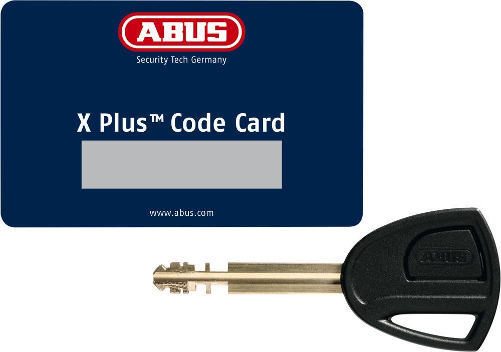 ABUS 79270 Fahrradschloss Grau 60 mm Radschloss (79270)