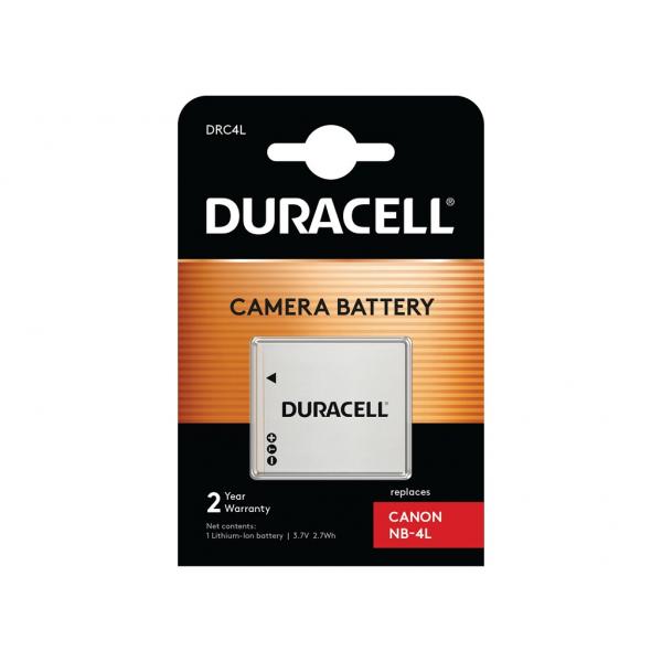 Duracell DRC4L Batteria per fotocamera/videocamera Ioni di Litio 720 mAh