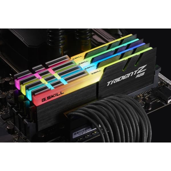 G.Skill Trident Z RGB F4-3200C16Q-64GTZR memoria 64 GB DDR4 3200 MHz