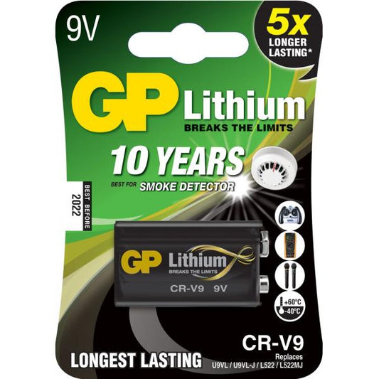 GP Batteries Lithium CR-V9 Single-use battery 9V Litio 9 V