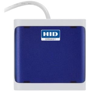 HID OMNIKEY 5022, Contactless only (13.56 MHZ) reader, USB, schwarz Chipkartenleser, USB (2.0, 3.0), separat bestellen: Standfu, Farbe: schwarz (R50220318-GR)