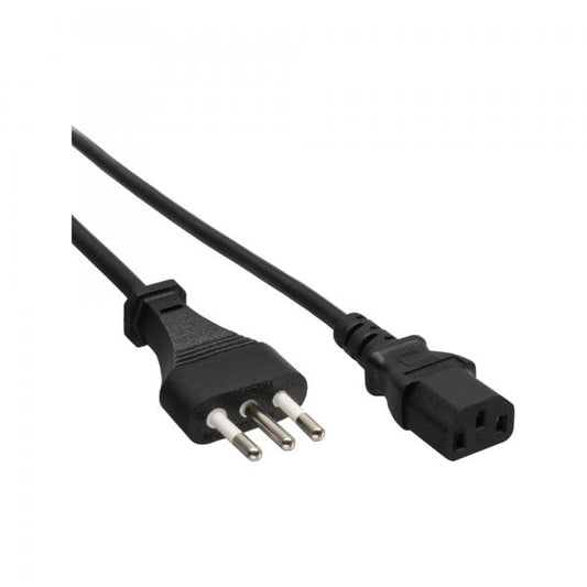 InLine Cavo alimentazione Internazionale, spina Italia presa IEC-320-C13, 1,8m