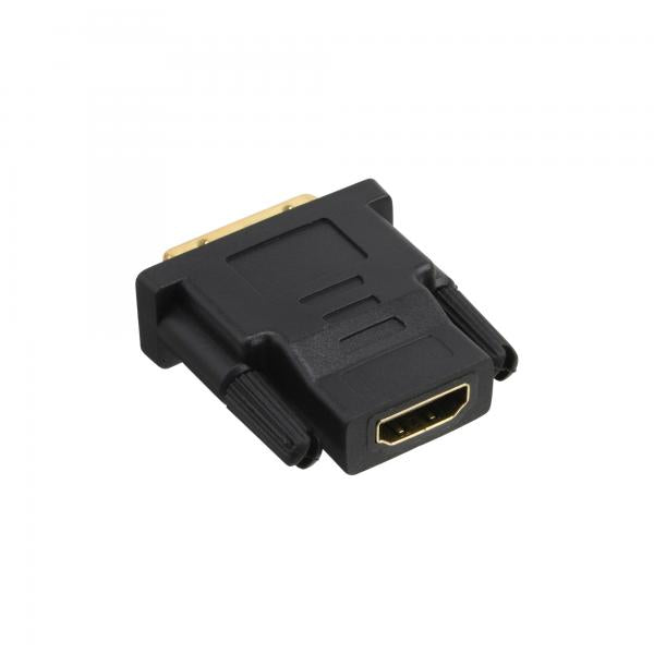 InLine Adattatore HDMI-DVI, Typ A F a DVI-D 24+1 M, dorato, 4K2K Compatibile