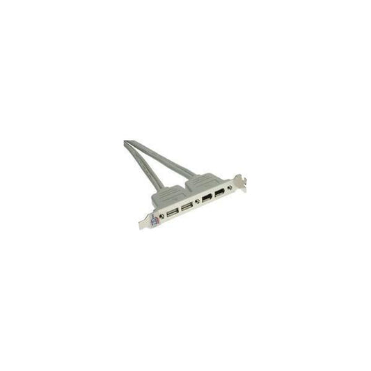 InLine 33390A cavo firewire Grigio 0,40 m