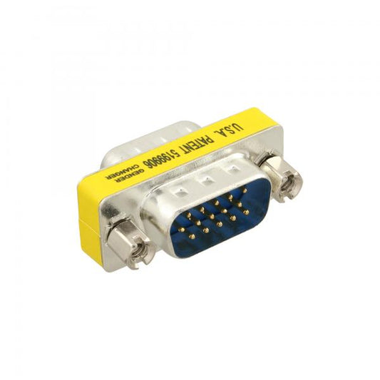 InLine Adattatore VGA Sub-D 15pin maschio / maschio, Mini-Gender-Changer
