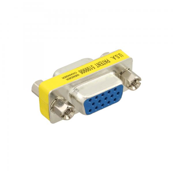 InLine Adattatore VGA Sub-D 15pin femmina / femmina, Mini-Gender-Changer