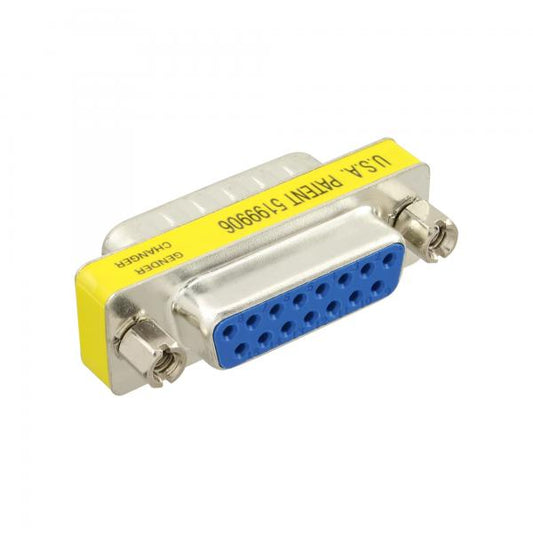 InLine Adattatore Sub-D 15pin ( Game ) maschio / femmina, Mini-Gender-Changer